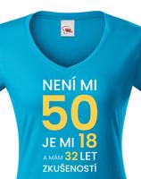 Dámské tričko k  narozeninám - nezapomenutelný dárek