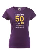 Dámské tričko k  narozeninám - nezapomenutelný dárek