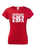 Dámské tričko k narozeninám s rokem narození - originální narozeninový dárek