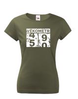 Dámské tričko k narozeninám s rokem narození - originální narozeninový dárek