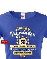 Dámské tričko k narozeninám - Už nejsem nejmladší