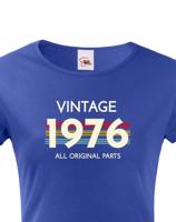 Dámské tričko k narozeninám - Vintage all original parts