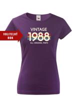 Dámské tričko k narozeninám - Vintage all original parts
