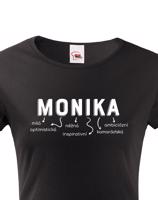 Dámské tričko k svátku s jménem Monika