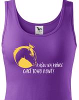 Dámské tričko - Kašlu na prince chci toho koně!
