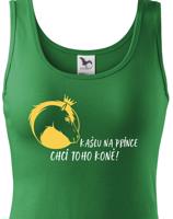 Dámské tričko - Kašlu na prince chci toho koně!