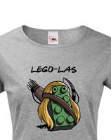 Dámské tričko Lego-Las. Skvělé jako dárek pro milovníky humoru.