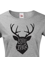 Dámské tričko - Lovu zdar