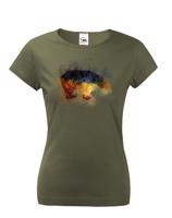 Dámské tričko Medved - tričko pro milovníky zvířat