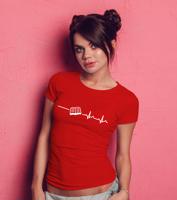 Dámské tričko milovníky knížek a četby