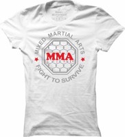 Dámské tričko MMA - Mixed Martial Arts