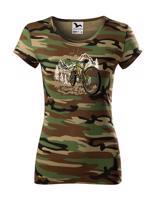 Dámské tričko Mountain bike - tričko pro milovníky cyklistiky