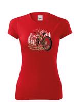 Dámské tričko Mountain bike - tričko pro milovníky cyklistiky