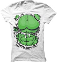 Dámské tričko na fitness Hulk Inside