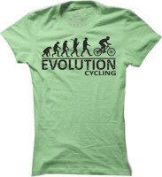 Dámské tričko na kolo Cyklo evoluce