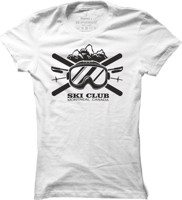 Dámské tričko na lyže Ski Club