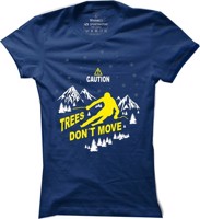 Dámské tričko na lyže Trees don´t move