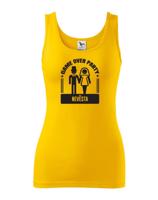 Dámské tričko na rozlučkovou párty Game over - ideální na rozloučení se svobodou