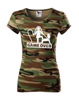 Dámské tričko na rozlučku Game Over 3