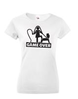 Dámské tričko na rozlučku Game Over 3
