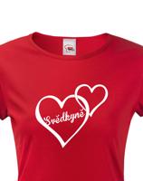 Dámské tričko na rozlučku se svobodou Svědkyně 2