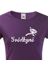 Dámské tričko na rozlučku se svobodou Svědkyně