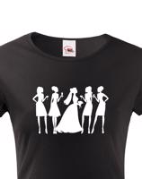 Dámské tričko na stylovou rozlučkovou párty - možný dotisk jména