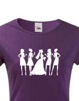 Dámské tričko na stylovou rozlučkovou párty - možný dotisk jména