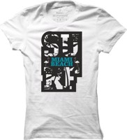 Dámské tričko na surfování Miami Beach