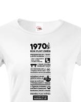 Dámské tričko narozeninové noviny 1970
