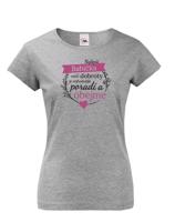 Dámské tričko nejlepší babička - ideální dárek k narozeninám pro babičku