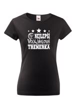 Dámské tričko Nejlepší volejbalová trenérka