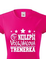 Dámské tričko Nejlepší volejbalová trenérka