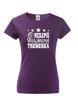 Dámské tričko Nejlepší volejbalová trenérka