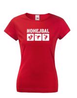 Dámské tričko Nohejbal - skvělý dárek pro milovníky nohejbalu