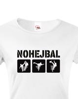 Dámské tričko Nohejbal - skvělý dárek pro milovníky nohejbalu