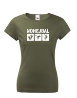 Dámské tričko Nohejbal - skvělý dárek pro milovníky nohejbalu