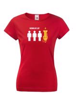 Dámské tričko - Normální lidé - ja (potápěč)  - na narozeniny nebo jen tak