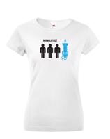 Dámské tričko - Normální lidé - ja (potápěč)  - na narozeniny nebo jen tak