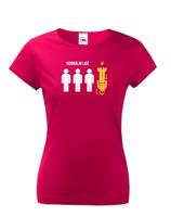 Dámské tričko - Normální lidé - ja (potápěč)  - na narozeniny nebo jen tak