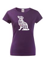 Dámské tričko -Pes je můj nejlepší přítel