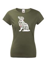 Dámské tričko -Pes je můj nejlepší přítel