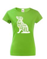 Dámské tričko -Pes je můj nejlepší přítel