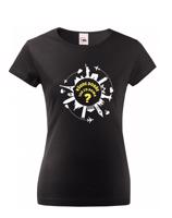 Dámské tričko pro cestovatele Všude dobře, tak co doma?