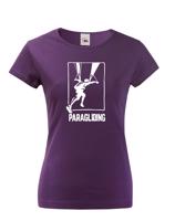Dámské tričko pro fanoušky paraglidingu