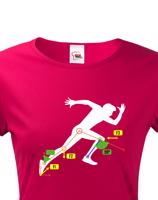 Dámské tričko pro fyzioterapeuty - kvalitní tisk a rychlé dodání