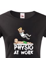 Dámské tričko pro fyzioterapeuty - kvalitní tisk a rychlé dodání