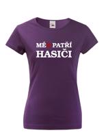 Dámské tričko pro hasiče Mé srdce patří hasiči