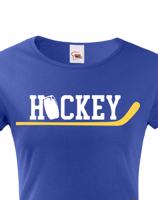 Dámské tričko pro hokejisty Hockey 3 - skvělý dárek pro hokejisty