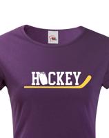 Dámské tričko pro hokejisty Hockey 3 - skvělý dárek pro hokejisty